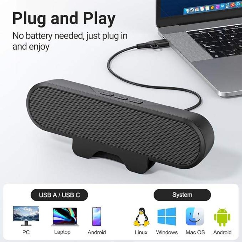 Audio Music Free Online - Barre de son USB Portable à