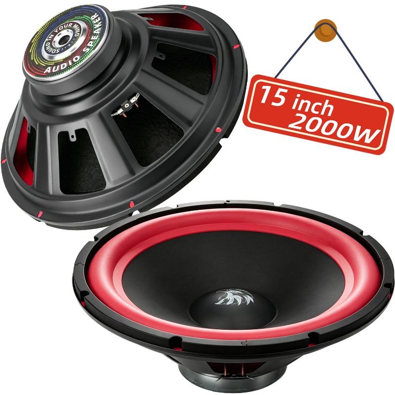Audio Music Generator - 1 pièce Subwoofer de voiture 15