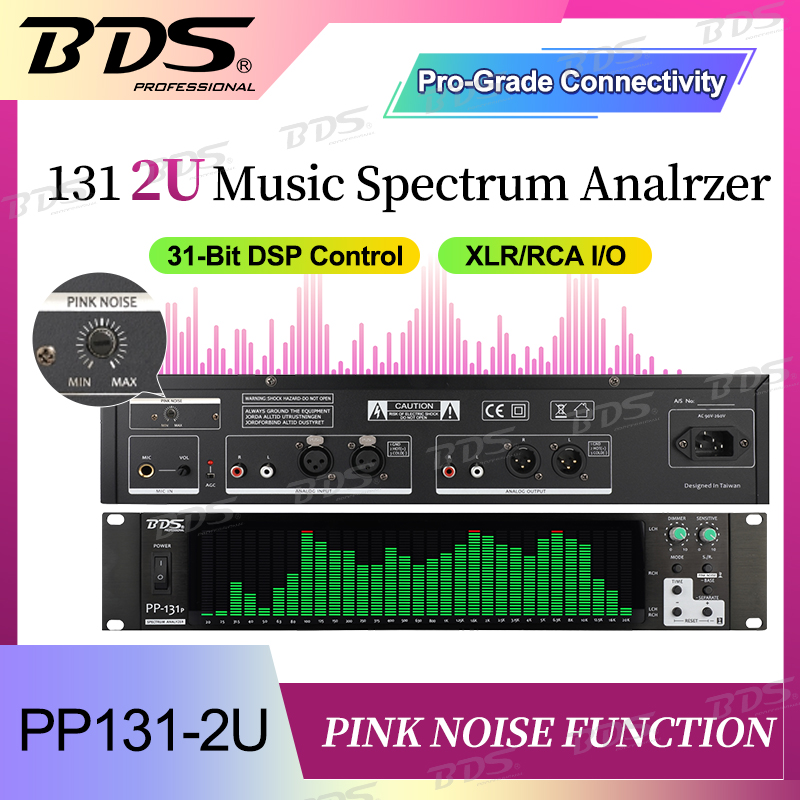 Audio Music Generator - Analyseur audio BDS PP-131P à montage
