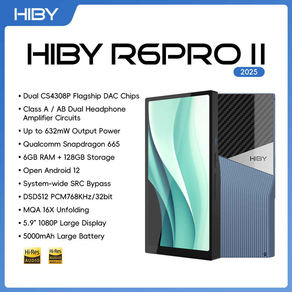 Audio Music Gen - Lecteur de musique HiBy R6 Pro