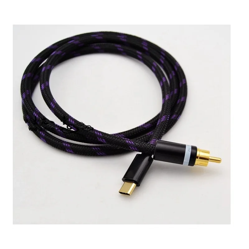 Audio Music Gen - Câble Audio Coaxial Type-C vers RCA