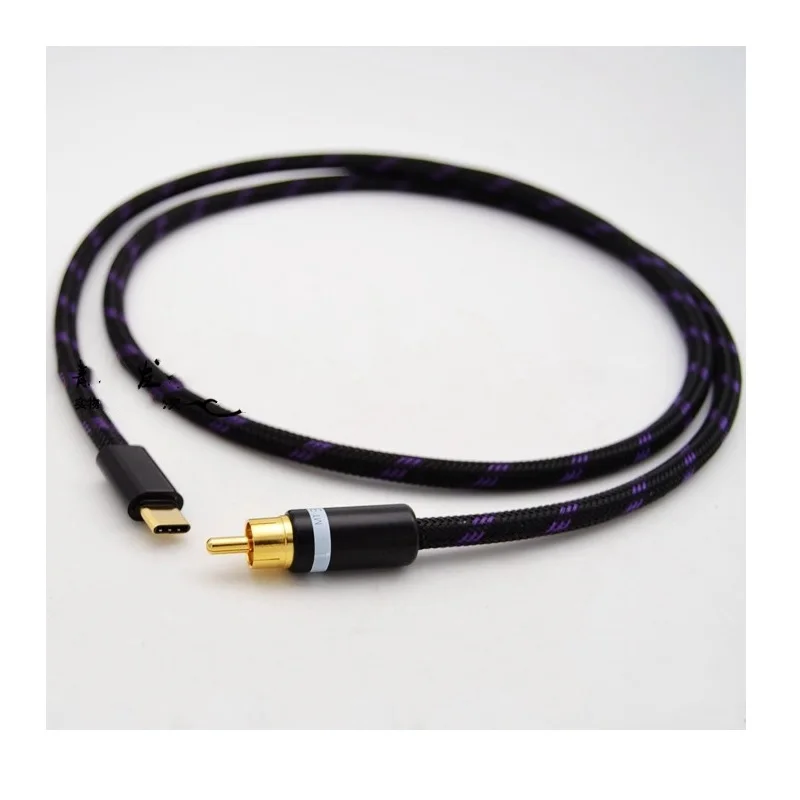 Audio Music Gen - Câble Audio Coaxial Type-C vers RCA