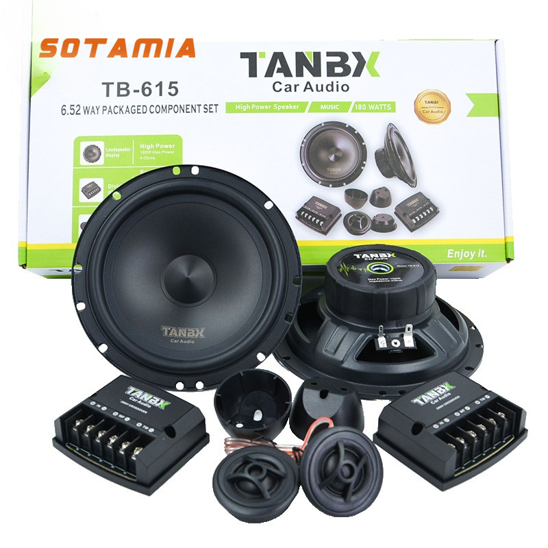 Audio Music Free Online - SOTAMIA 60W 6,5 pouces Haut-parleur coaxial