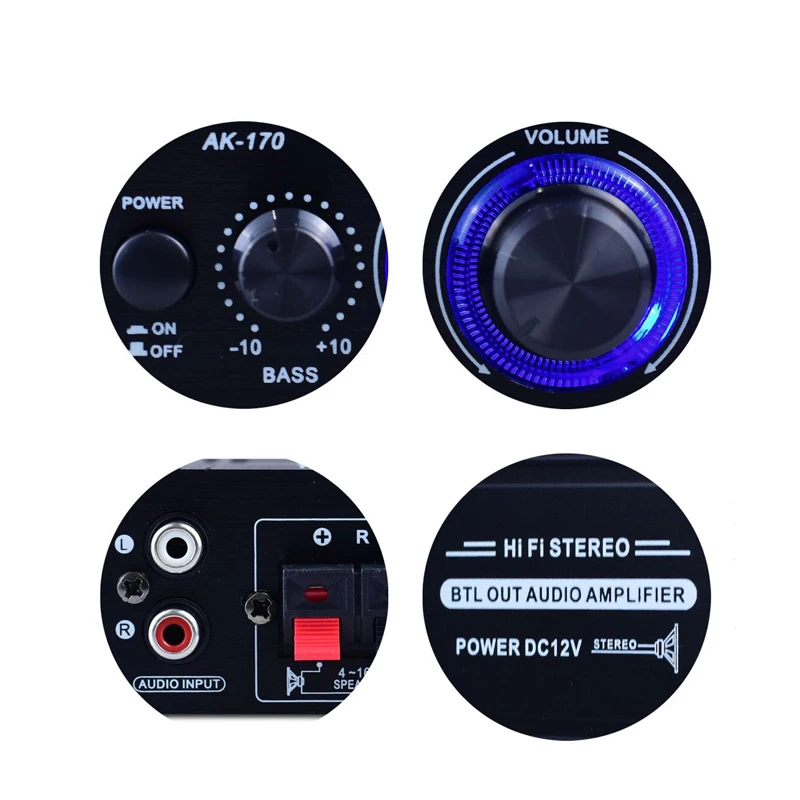 AK170 Mini amplificateur Audio - Audio Music Generator avis et prix
