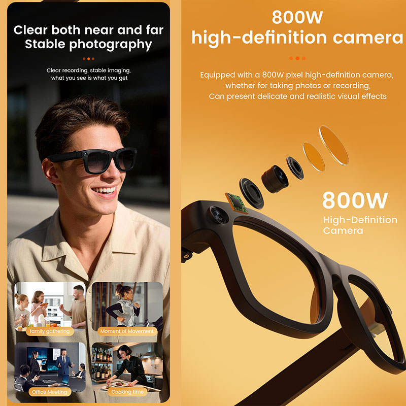 Lunettes Intelligentes avec Ca - Audio Music Recognition avis et prix