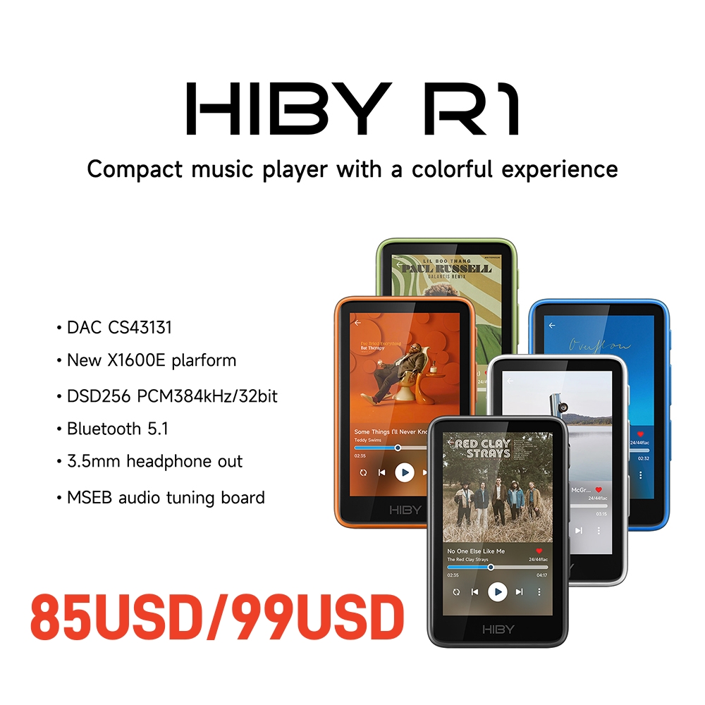 Lecteur de musique HiFi HiBy R - Audio Music Web avis et prix