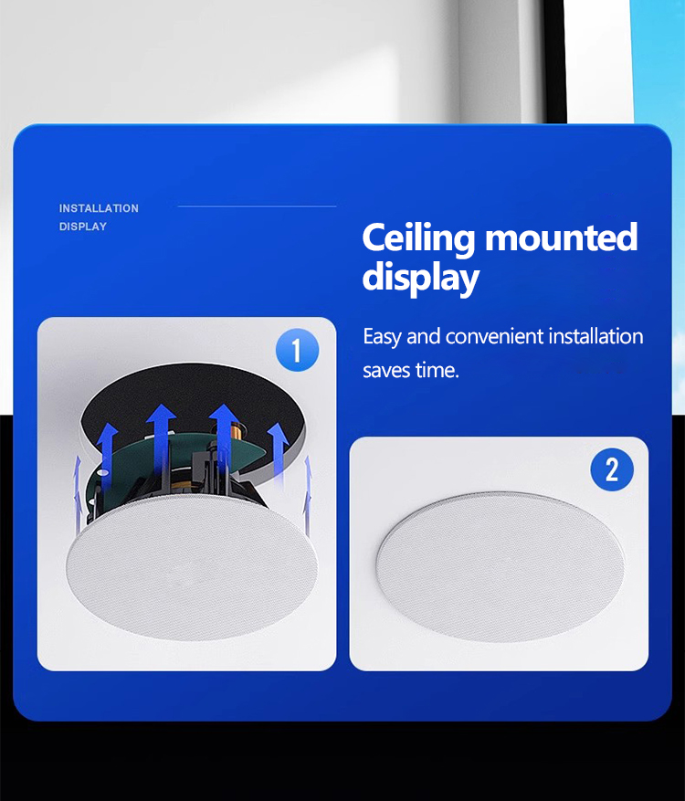 Haut-parleur de plafond sans f - Audio Music Free Online avis et prix