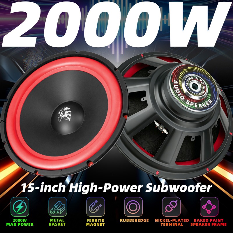 1 pièce Subwoofer de voiture 1 - Audio Music Generator avis et prix