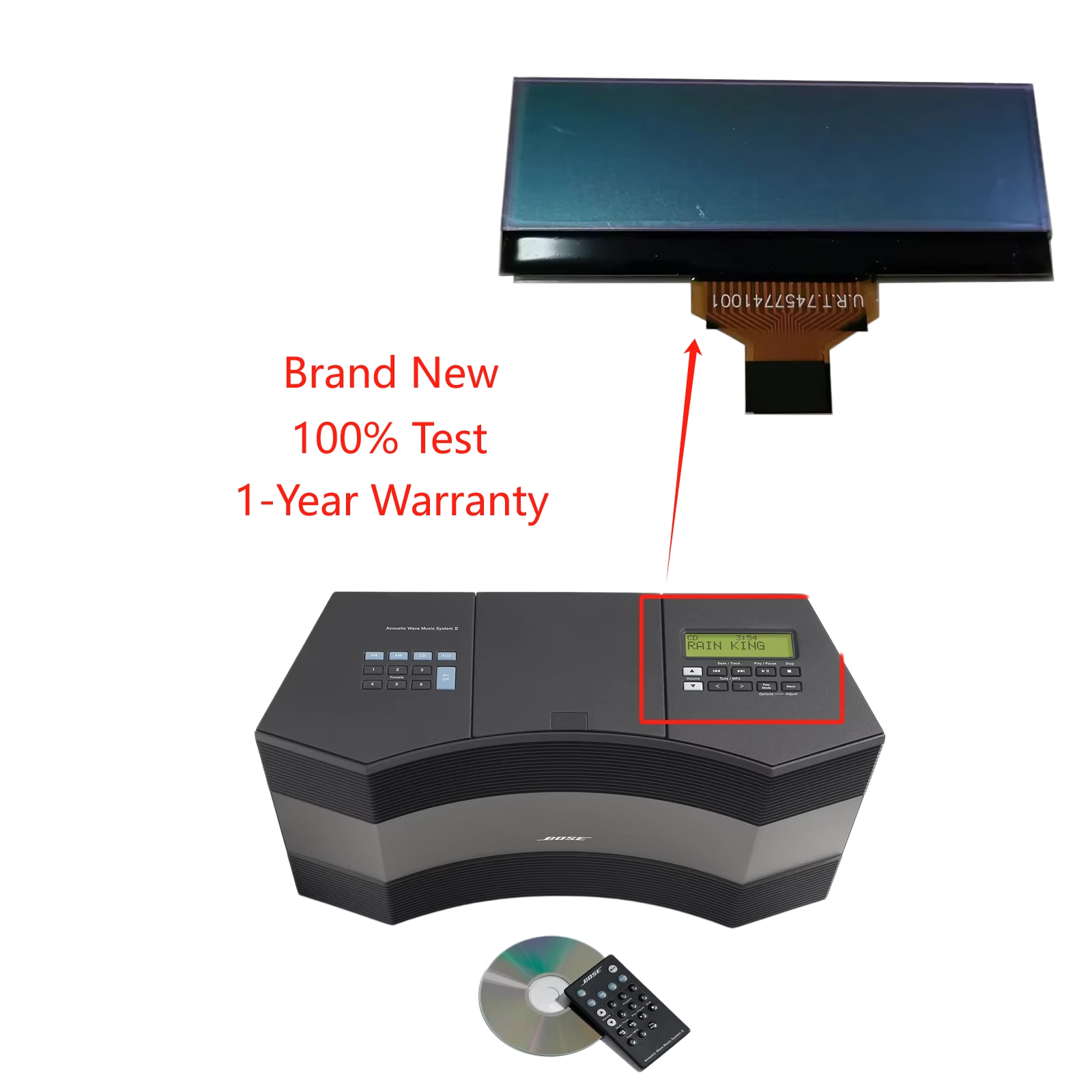 Écran LCD de remplacement pour - Audio Music Gen avis et prix