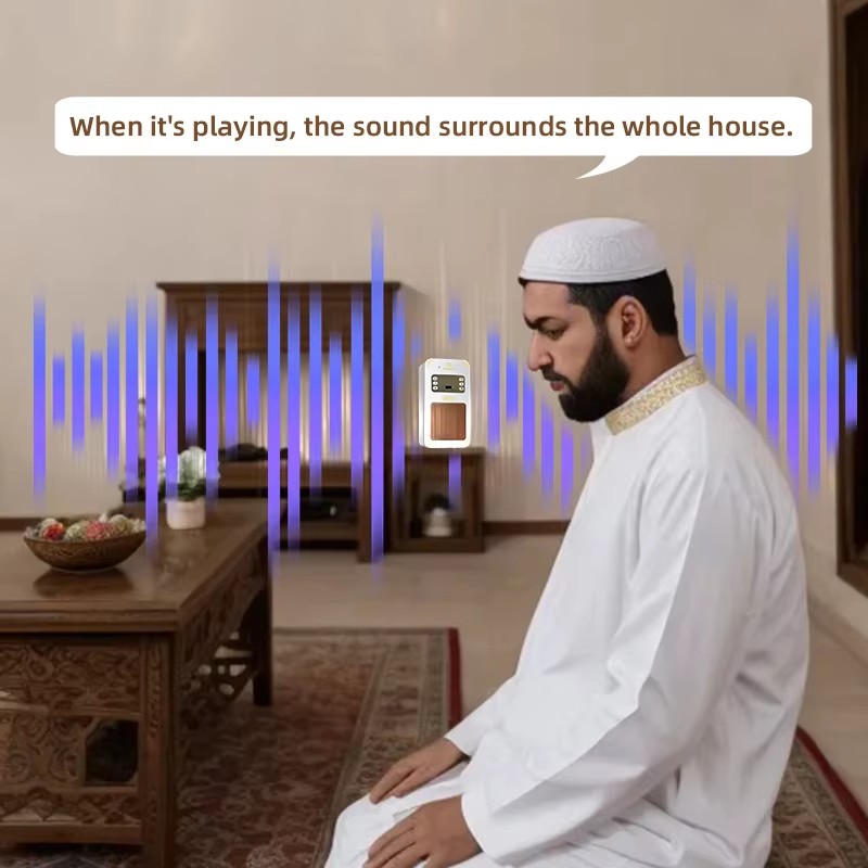 Lampe de nuit Coran Horloge Az - Audio Music Islamic avis et prix