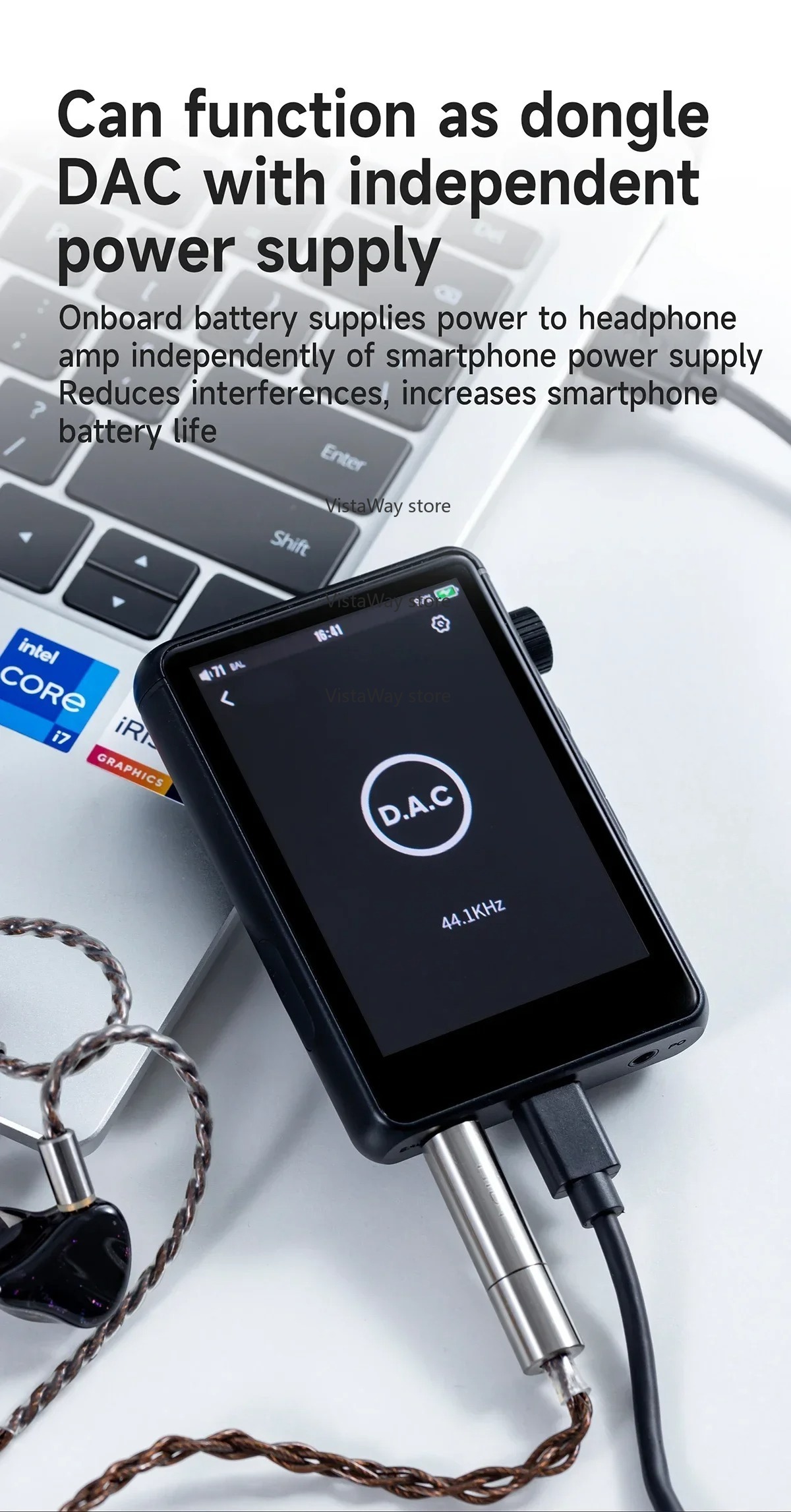 Lecteur de musique WiFi Blueto - Audio Music Web avis et prix