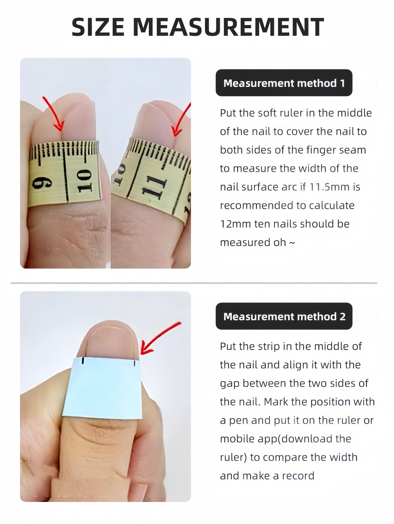 10 faux ongles ovales faits à  - Audio Music Notes avis et prix