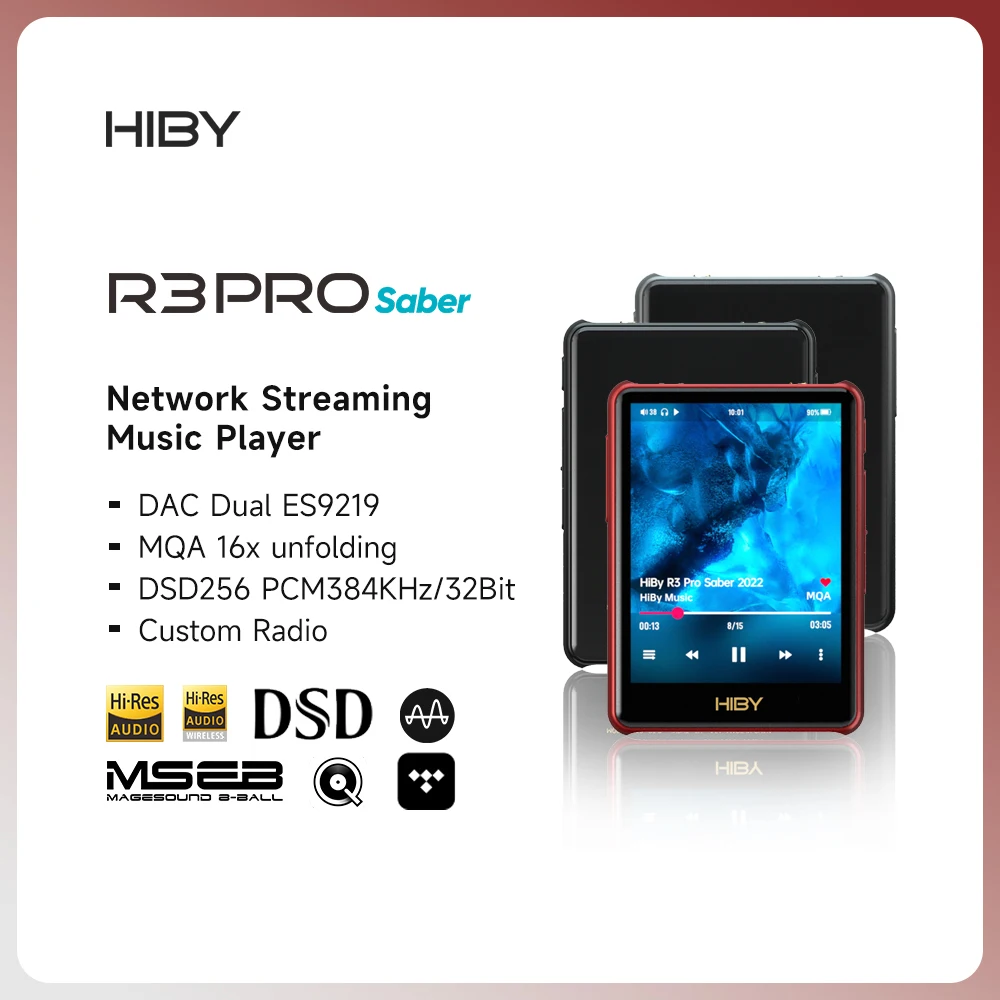 Hiby R3 Pro Saber 2022 lecteur - Audio Music Web avis et prix