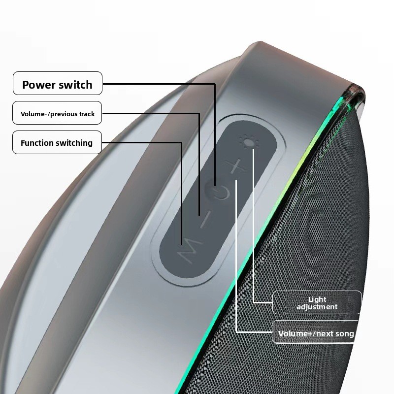 Haut-parleur Bluetooth portabl - Audio Music Gen avis et prix