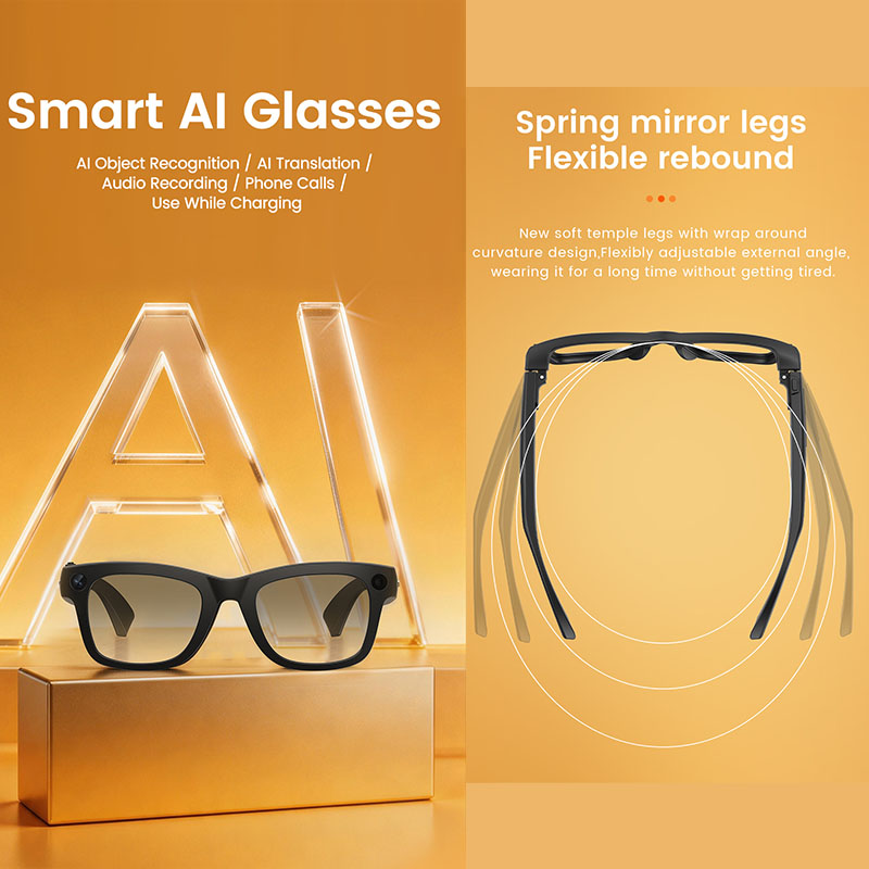 Lunettes Intelligentes IA avec - Audio Music Recognition avis et prix